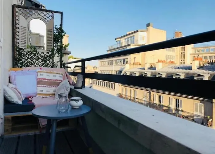 Apartment Terrace - Eiffel Tour Vue